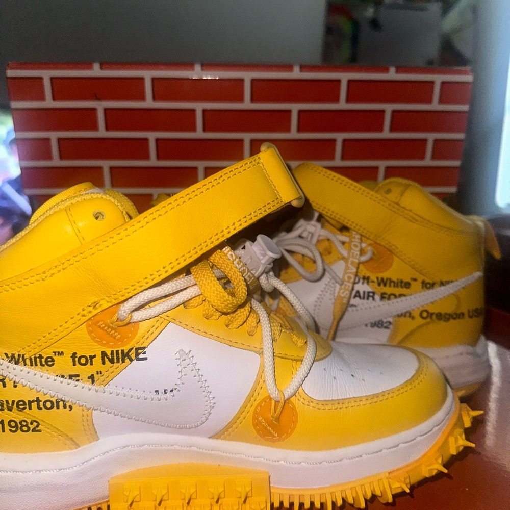 Off white sneakers